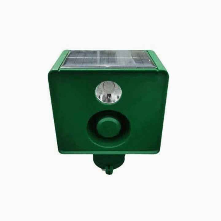 Solar Animal Repellent | Ultrasonic Pest Deterrent | Garden & Yard | Green