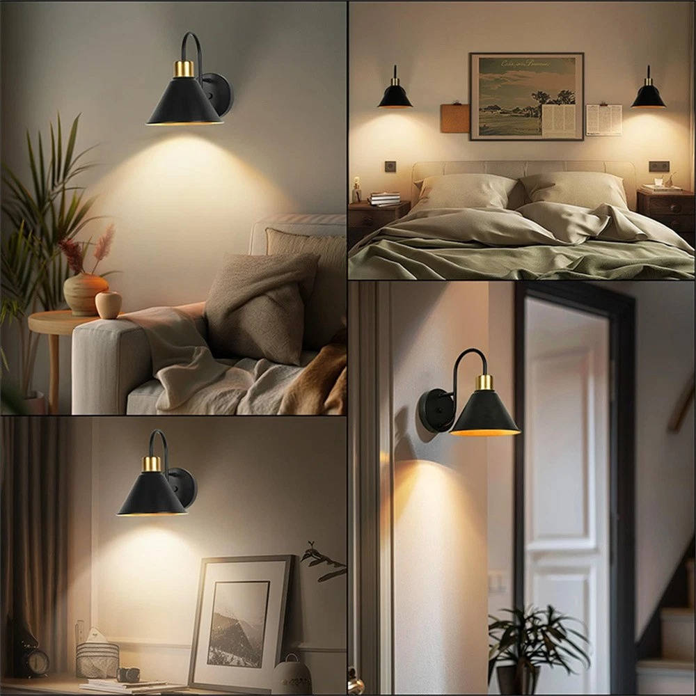 Battery Wall Sconces │ Remote RGB Color Changing │ Bedroom & Living 2Pc