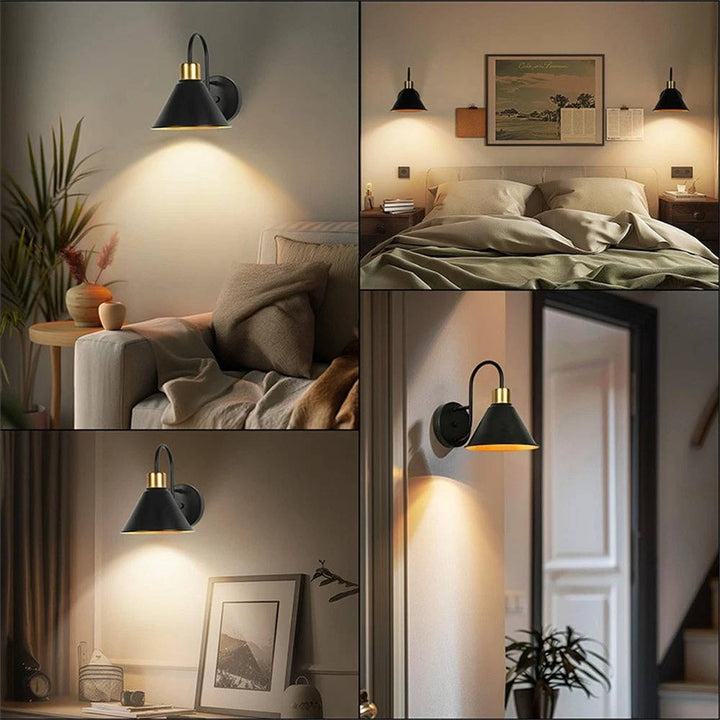 Battery Wall Sconces │ Remote RGB Color Changing │ Bedroom & Living 2Pc