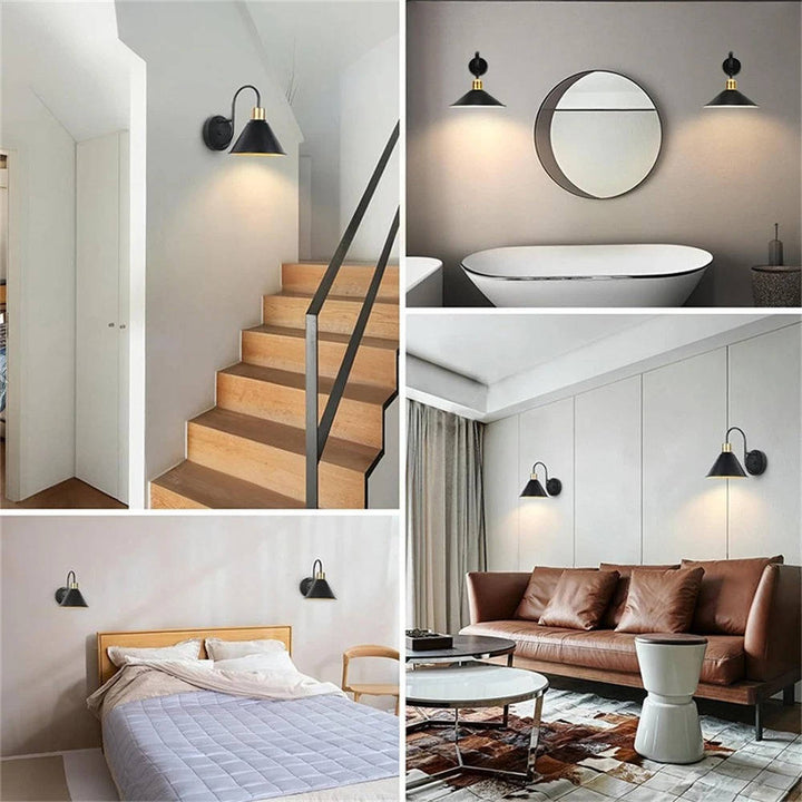 Battery Wall Sconces │ Remote RGB Color Changing │ Bedroom & Living 2Pc
