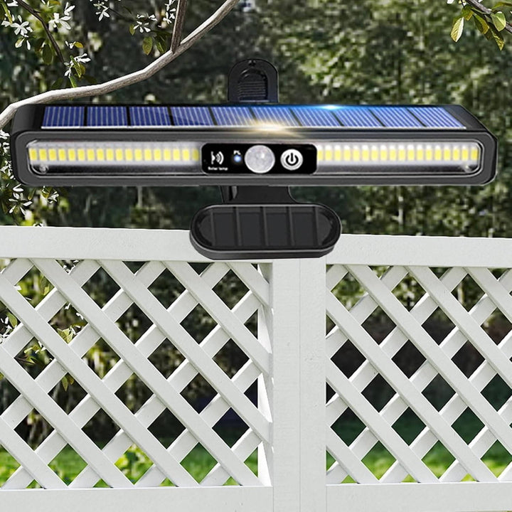 Solar Motion Sensor Security Light Ultra-Bright Outdoor Wall Flood