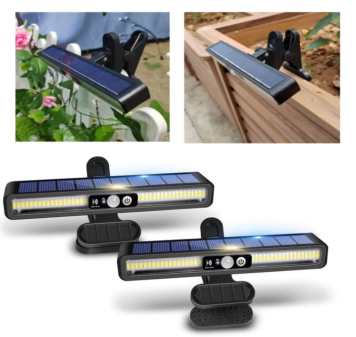 Solar Motion Sensor Security Light Ultra-Bright Outdoor Wall Flood
