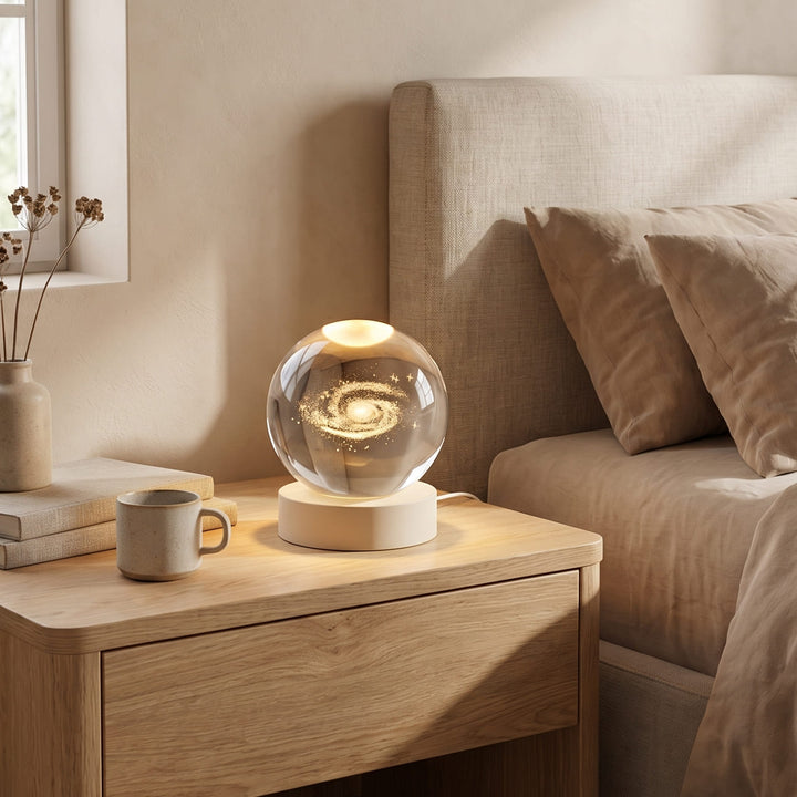 Galaxy Crystal Ball Night Light