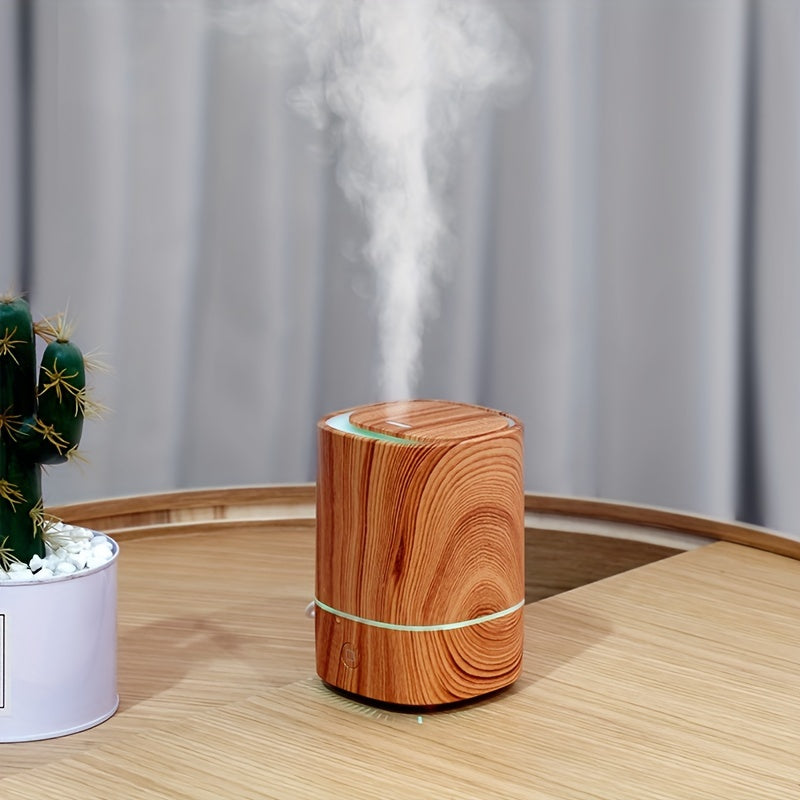 Wood Grain Aromatherapy Essential Oil Diffuser
