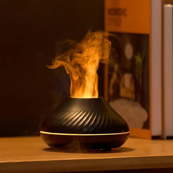 Flame Effect Ultrasonic Essential Oil Diffuser