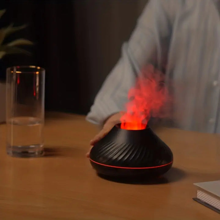 Flame Effect Ultrasonic Essential Oil Diffuser