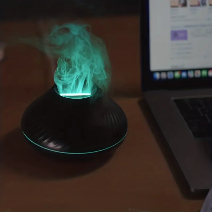 Flame Effect Ultrasonic Essential Oil Diffuser
