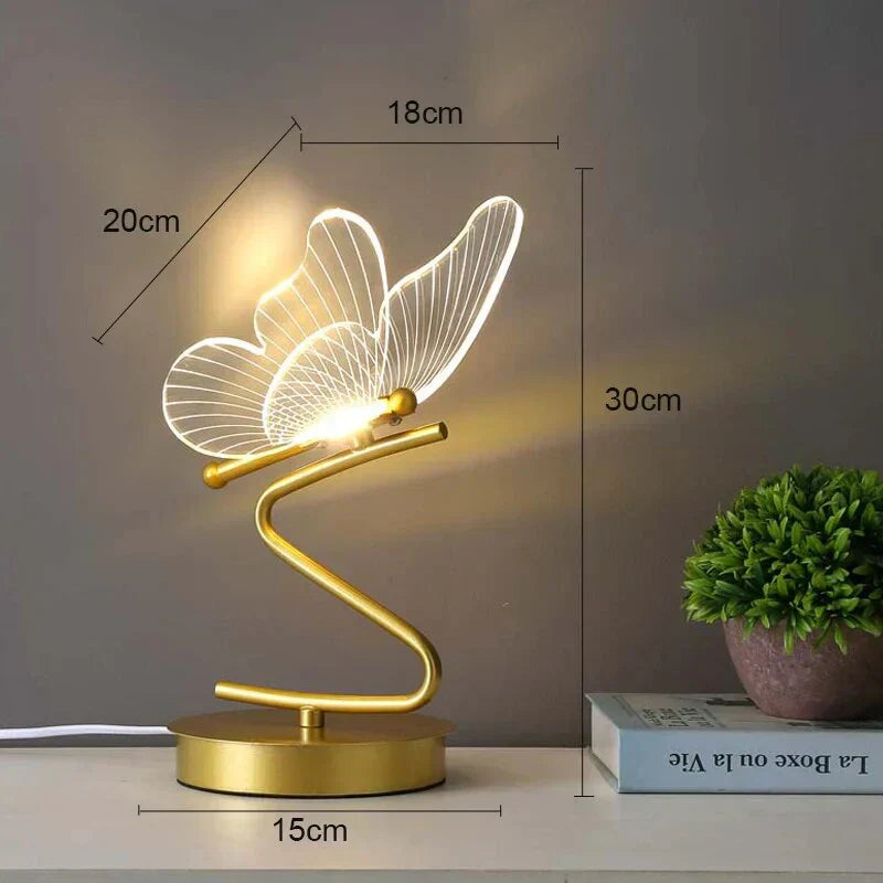 Butterfly Nightlight LED Bedside Lamp