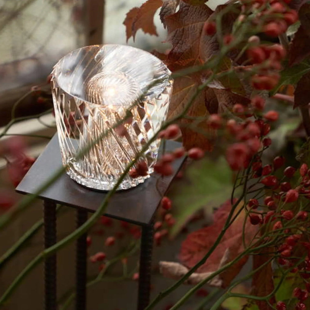 Crystal Glass Ambient LED Lamp