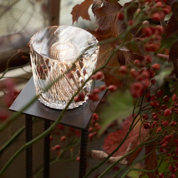 Crystal Glass Ambient LED Lamp