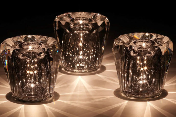 Crystal Glass Ambient LED Lamp
