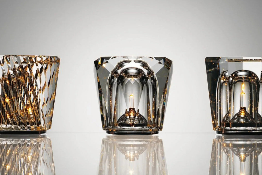 Crystal Glass Ambient LED Lamp