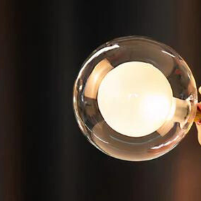 Whimsical Figurine Bubble Table Lamp