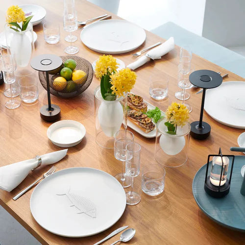 Luxe Cordless Metallic Table Lamp