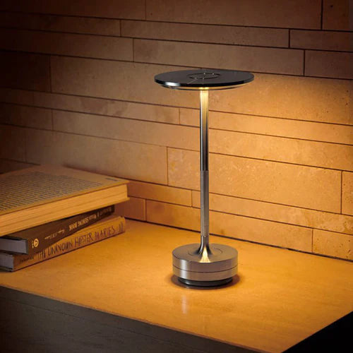 Luxe Cordless Metallic Table Lamp