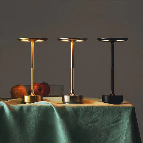 Luxe Cordless Metallic Table Lamp