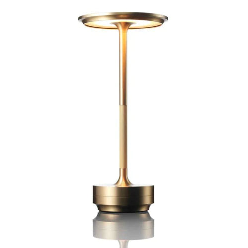 Luxe Cordless Metallic Table Lamp