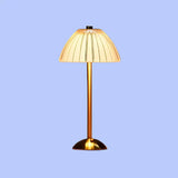 Crystal Table Lamp | Rechargeable Glow | Bedside, Desk | Gold