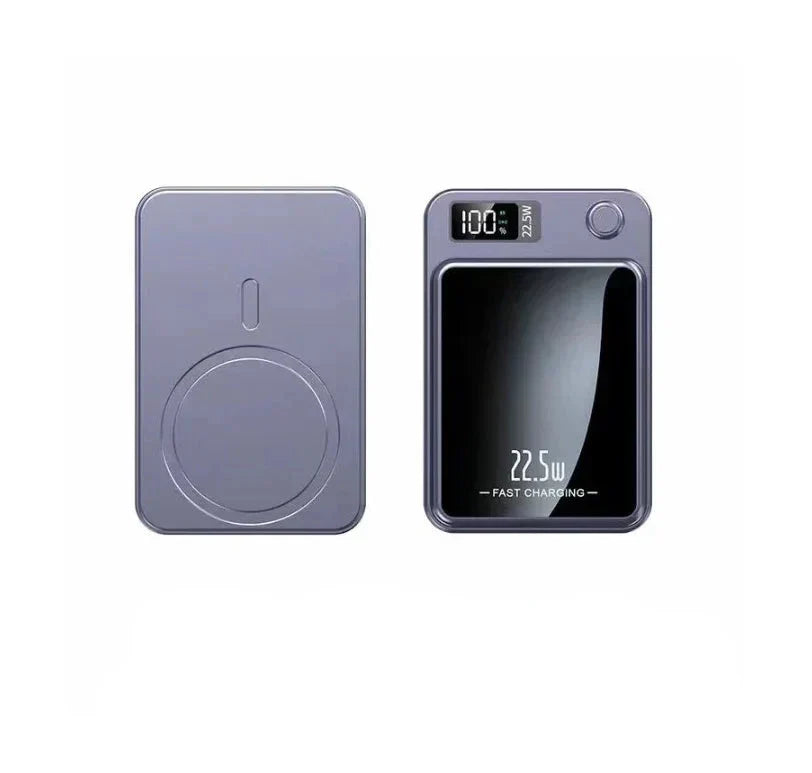 Magnetic Wireless Power Bank │ 22.5W Fast Charge │ Travel