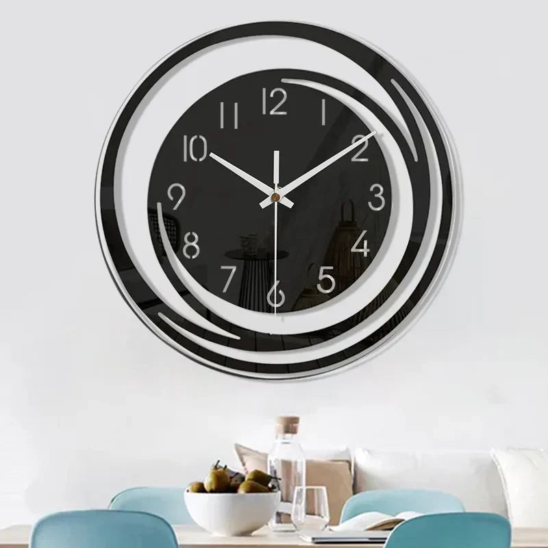 Minimalist Geometric Acrylic Wall Clock