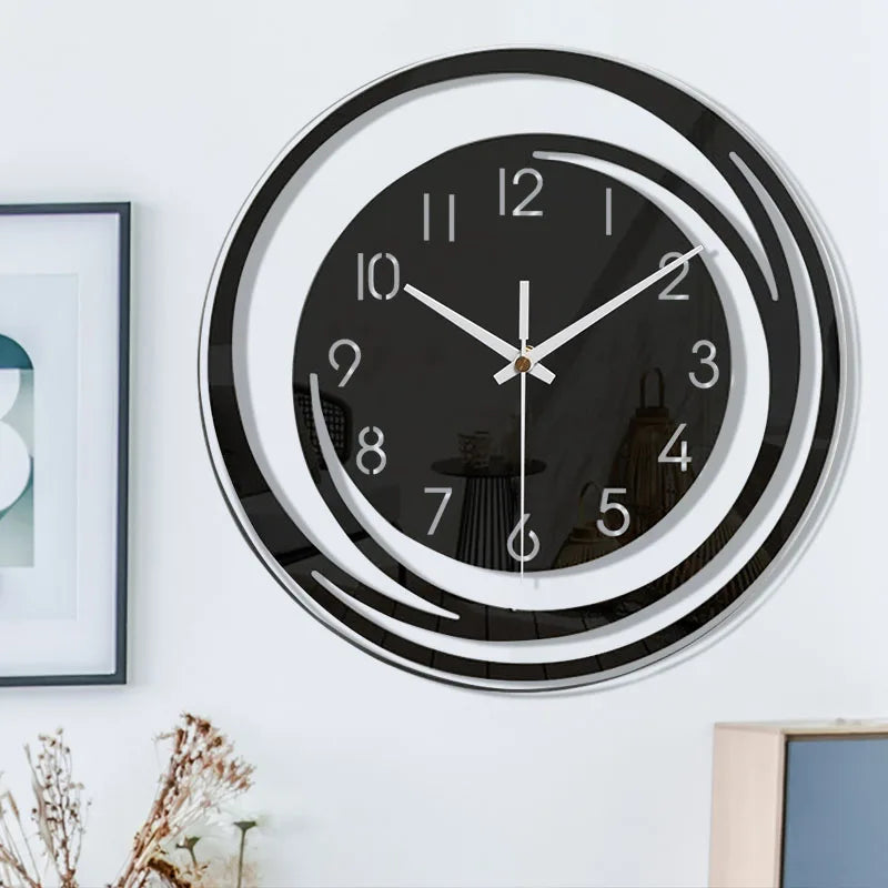 Minimalist Geometric Acrylic Wall Clock