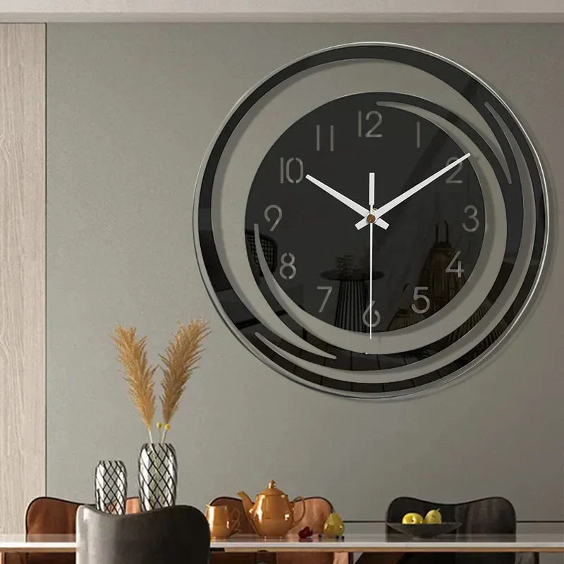 Minimalist Geometric Acrylic Wall Clock