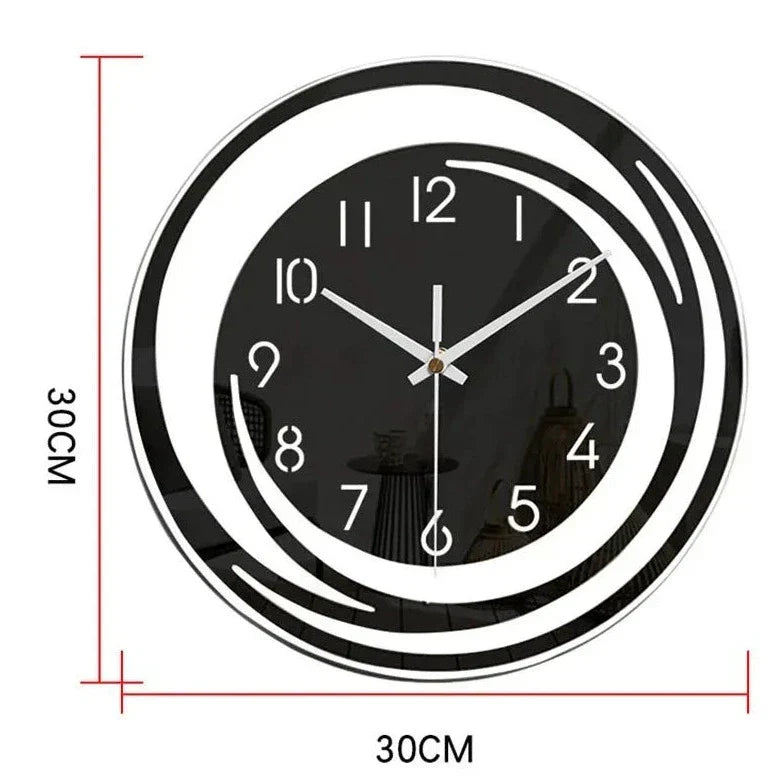 Minimalist Geometric Acrylic Wall Clock