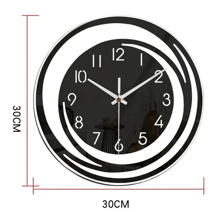 Minimalist Geometric Acrylic Wall Clock