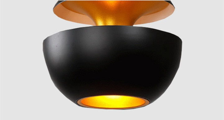 LED Pendant Light | Metal Warm Glow, Hanging | Dining Room