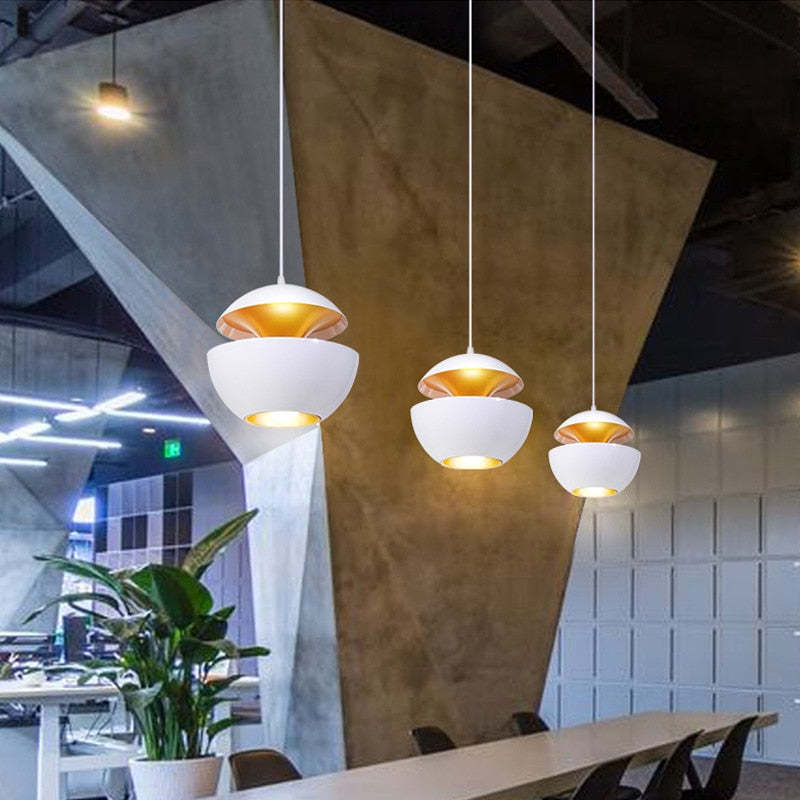 LED Pendant Light | Metal Warm Glow, Hanging | Dining Room