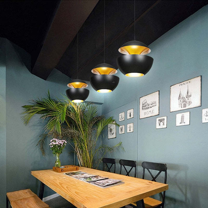 LED Pendant Light | Metal Warm Glow, Hanging | Dining Room