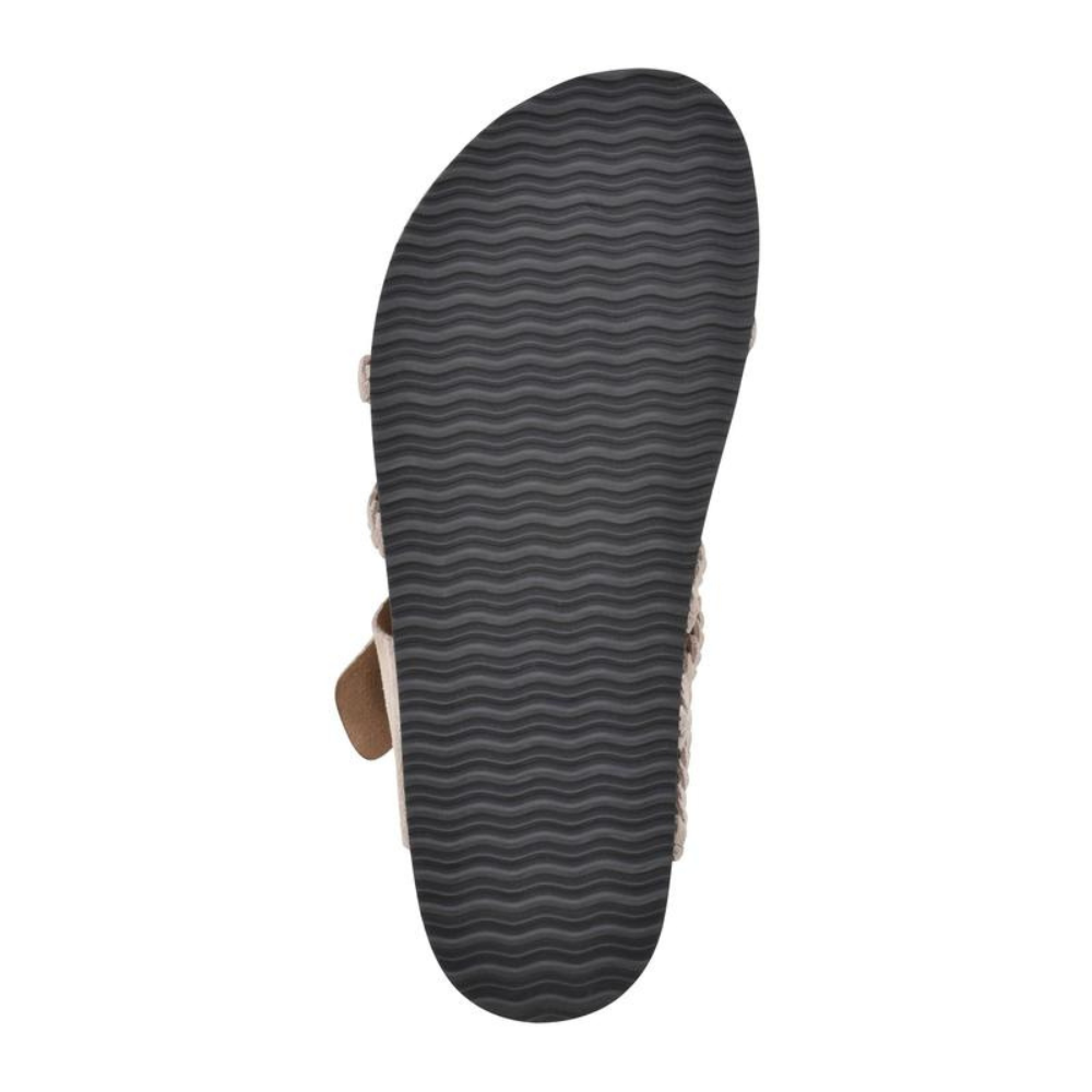 Women's Braided Cork Footbed Sandals