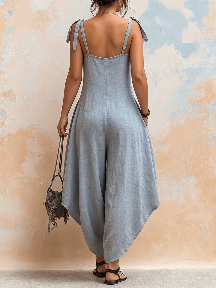 Covernorth Women's V-Neck Loose JumpsuitCovernorth Women's V-Neck Loose Jumpsuit