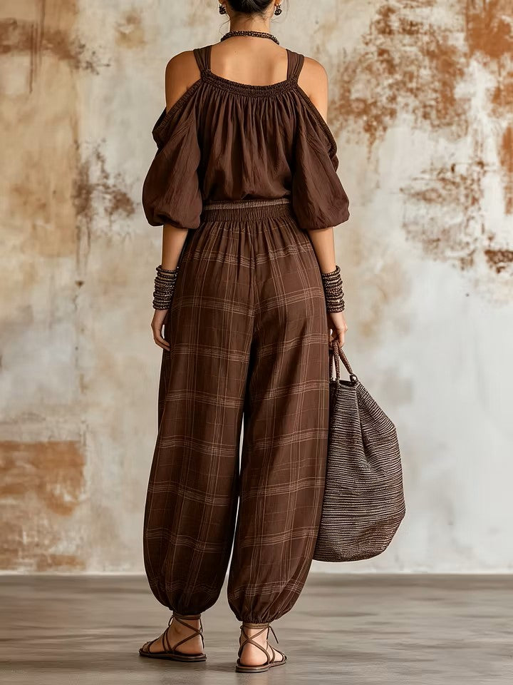 Covernorth Women's Two-Piece Harem Set