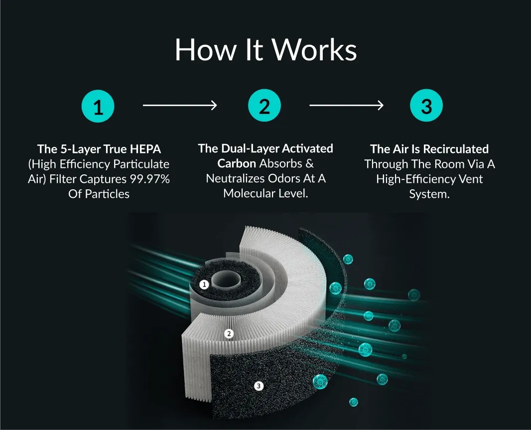 Pet Odor Eliminating Air Purifier