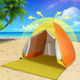 Pop-Up Beach Tent | UV Protection, Instant Setup | Beach, Park & Camping