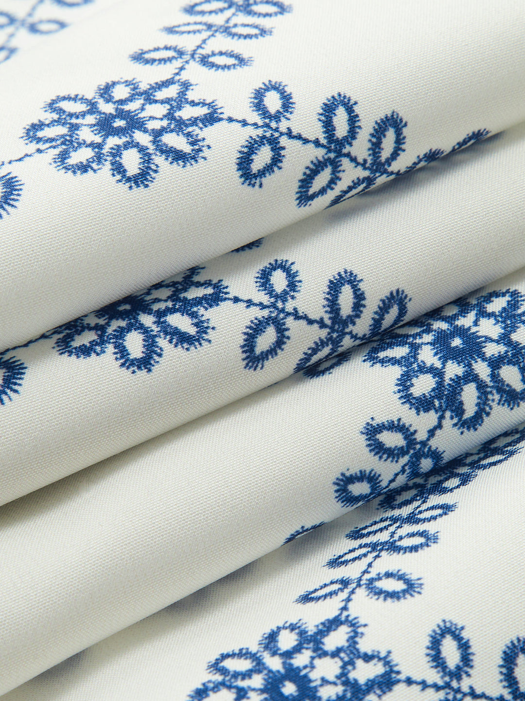 Covernorth Blue and White Floral Eyelet Co-ord Set
