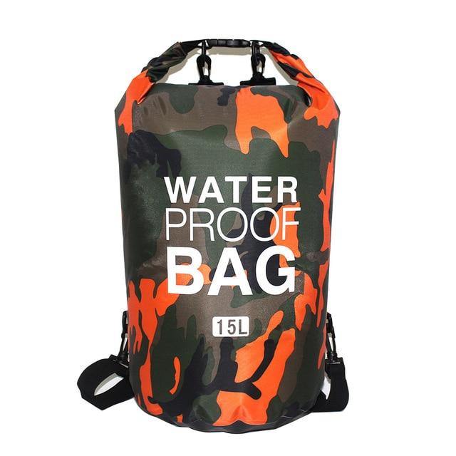 Waterproof Dry Bag | Heavy-Duty Sealed Protection | Outdoor & Water Sports | Camouflage