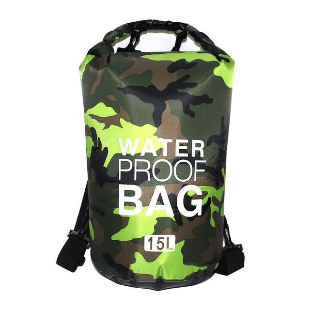 Waterproof Dry Bag | Heavy-Duty Sealed Protection | Outdoor & Water Sports | Camouflage