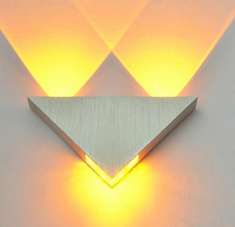 Triangle Wall Light │ LED Up Down Glow │ Hallway & Living Room
