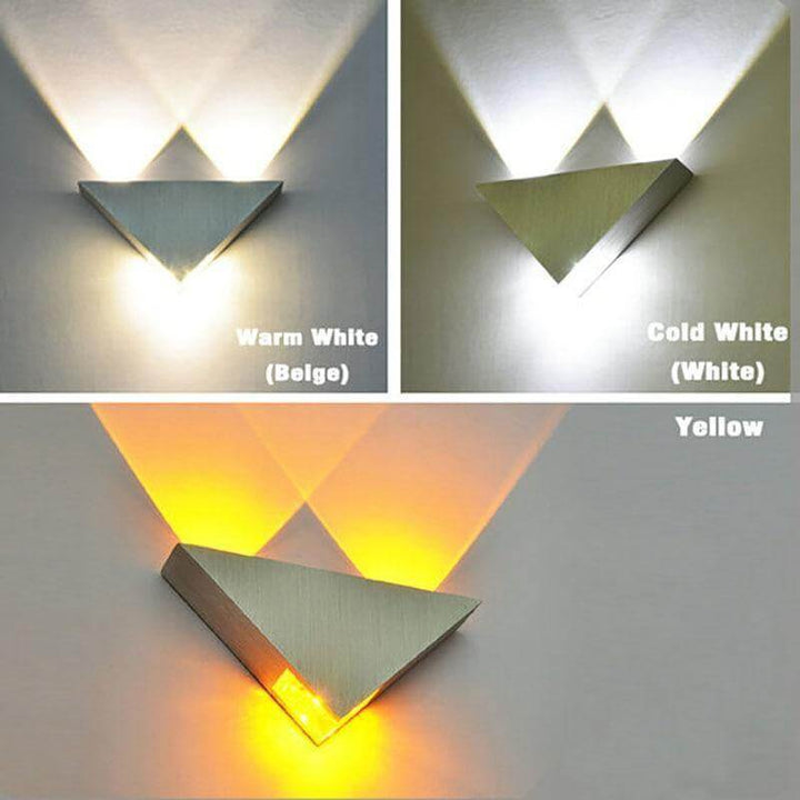 Triangle Wall Light │ LED Up Down Glow │ Hallway & Living Room