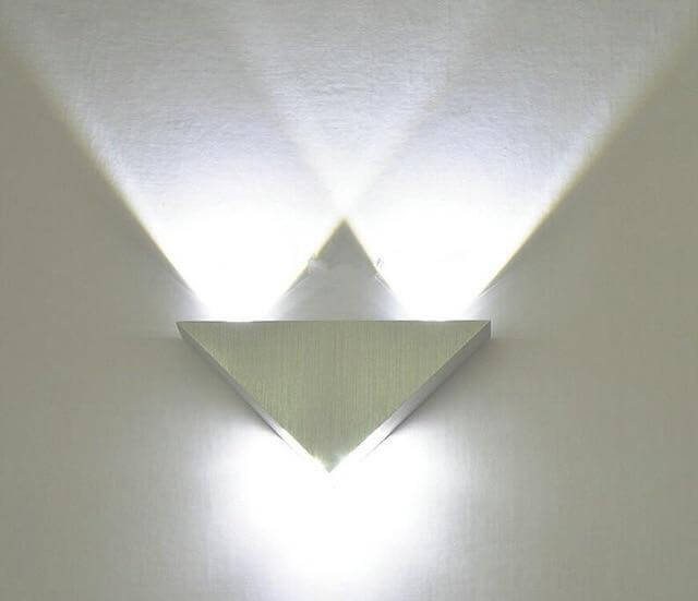Triangle Wall Light │ LED Up Down Glow │ Hallway & Living Room