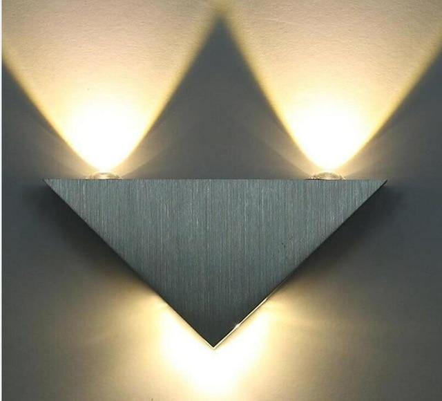 Triangle Wall Light │ LED Up Down Glow │ Hallway & Living Room
