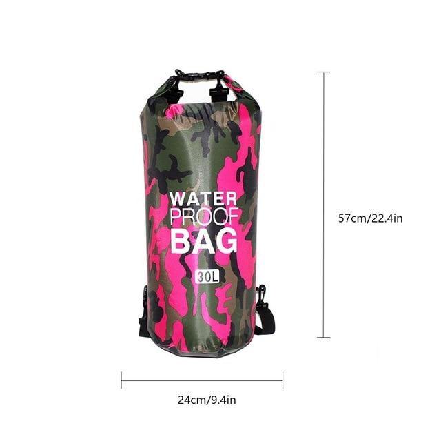 Waterproof Dry Bag | Heavy-Duty Sealed Protection | Outdoor & Water Sports | Camouflage