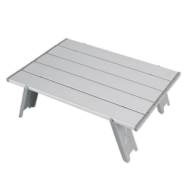 Folding Camping Table │ Portable Aluminum Build for Outdoor Stability │ Picnic & Hiking │ Black