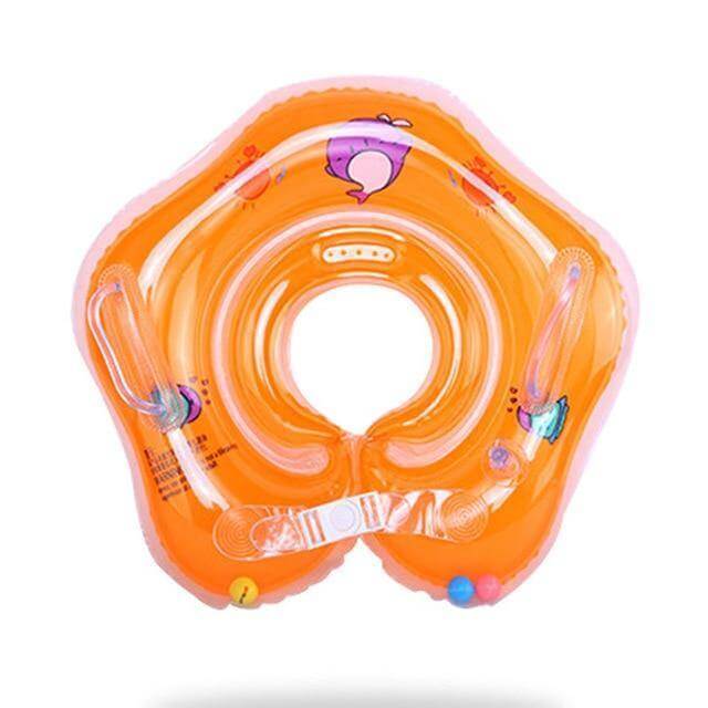 Inflatable Baby Pool Float │ Secure Seat & Built-In Toys │ Parent-Child Water Bonding