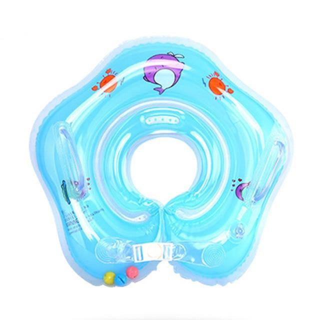 Inflatable Baby Pool Float │ Secure Seat & Built-In Toys │ Parent-Child Water Bonding