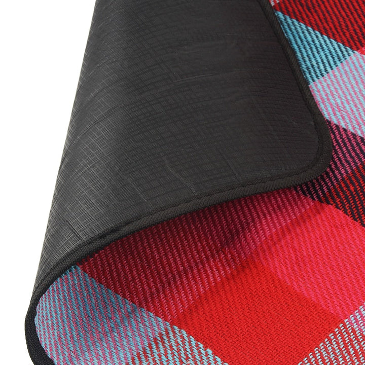 Plaid Picnic Mat | Waterproof & Foldable | Park, Camping & Lawn