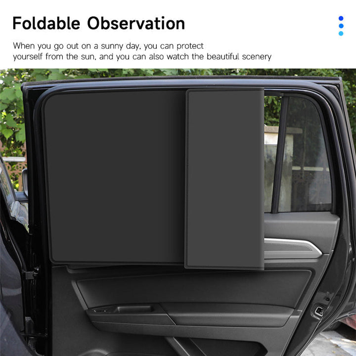 Magnet Car Sun Shade │ Blackout, UV Protection │ Front & Rear Windows