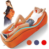 Inflatable Air Sofa Lounger | Quick-Fill | Beach, Camping & Travel
